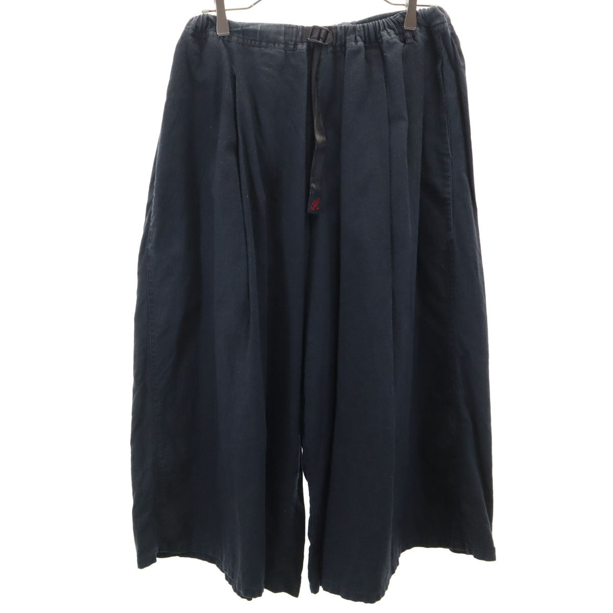 Gramicci グラミチ niko and ニコアンド リネンブレンド ワイドパンツ S 黒 レディース