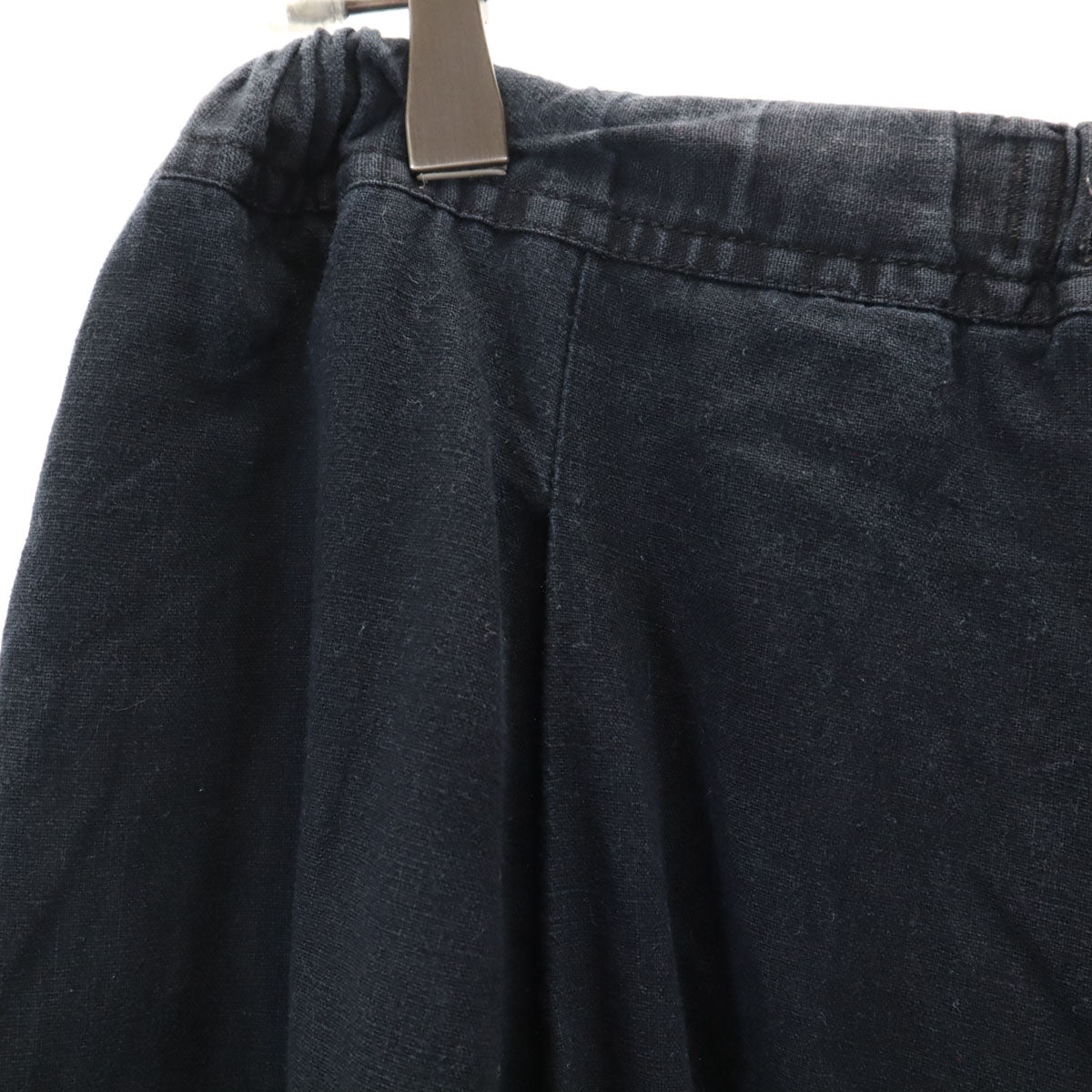 Gramicci グラミチ niko and ニコアンド リネンブレンド ワイドパンツ S 黒 レディース