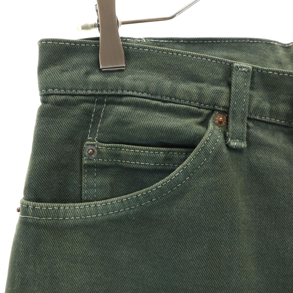 Levi's リーバイス 90s ボタン裏524 オールド ストレートパンツ W29 カーキ メンズ