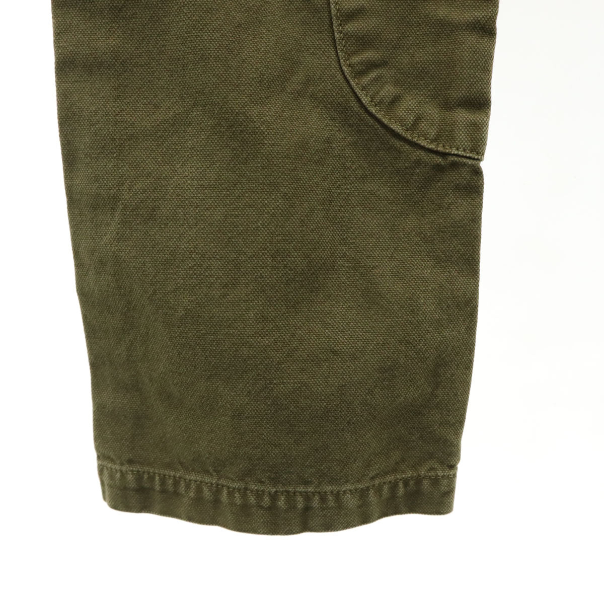 KAPITAL キャピタル 日本製 サルエル ワークパンツ 1 オリーブ系 シンチバック メンズ