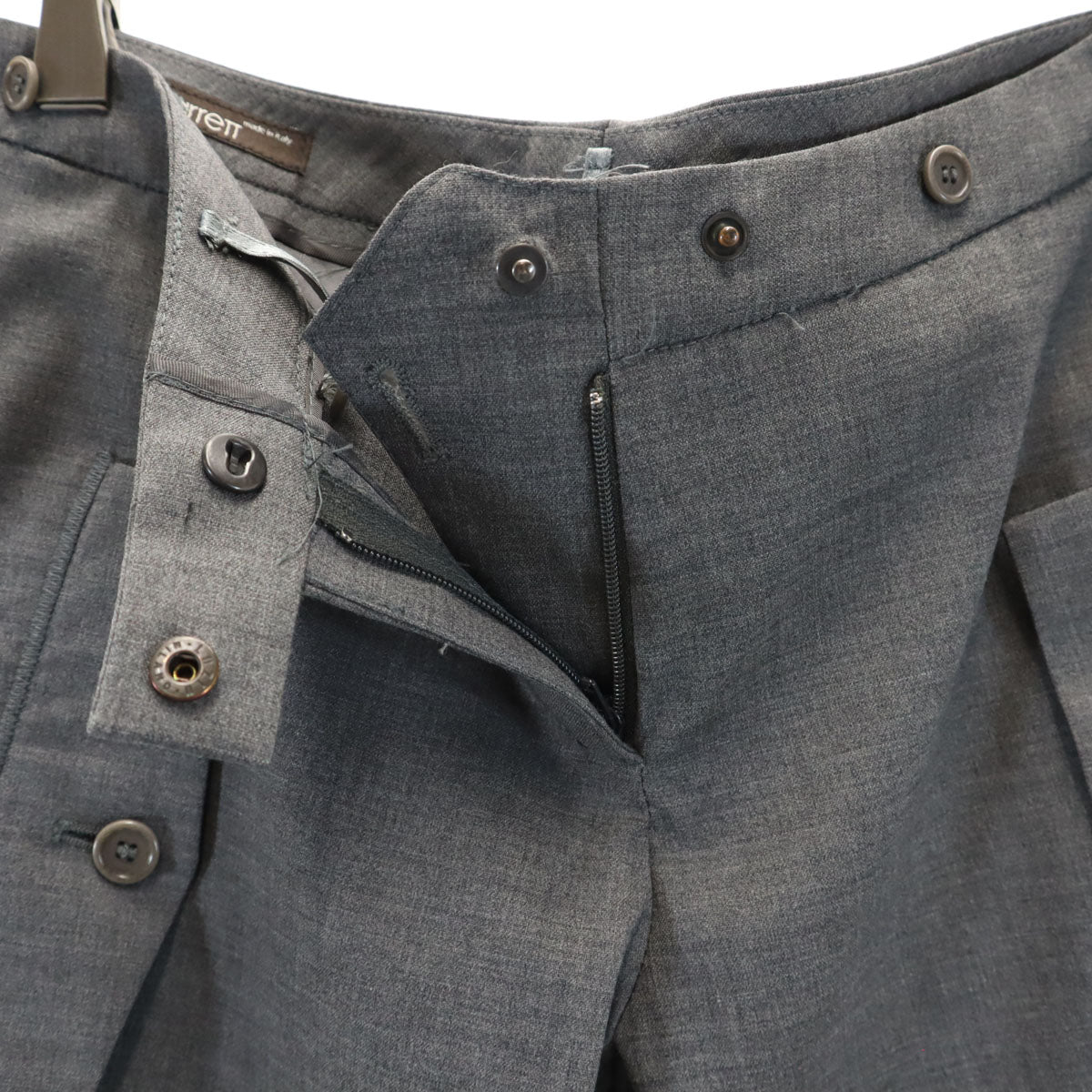 NEIL BARRETT ニールバレット イタリア製 スラックスパンツ 38 グレー レディース