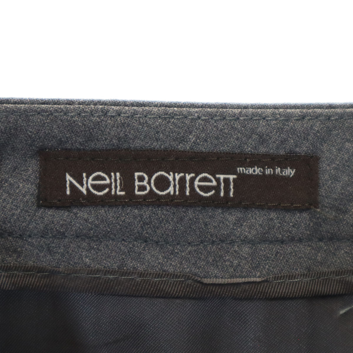 NEIL BARRETT ニールバレット イタリア製 スラックスパンツ 38 グレー レディース