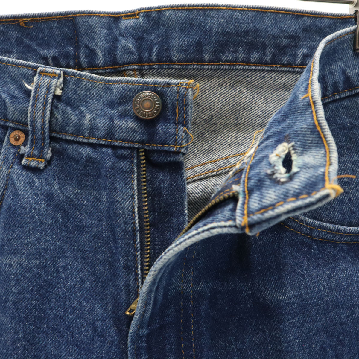 Levi's リーバイス 80s 505 ヴィンテージ ストレートデニムパンツ W32 インディゴブルー ジーンズ メンズ