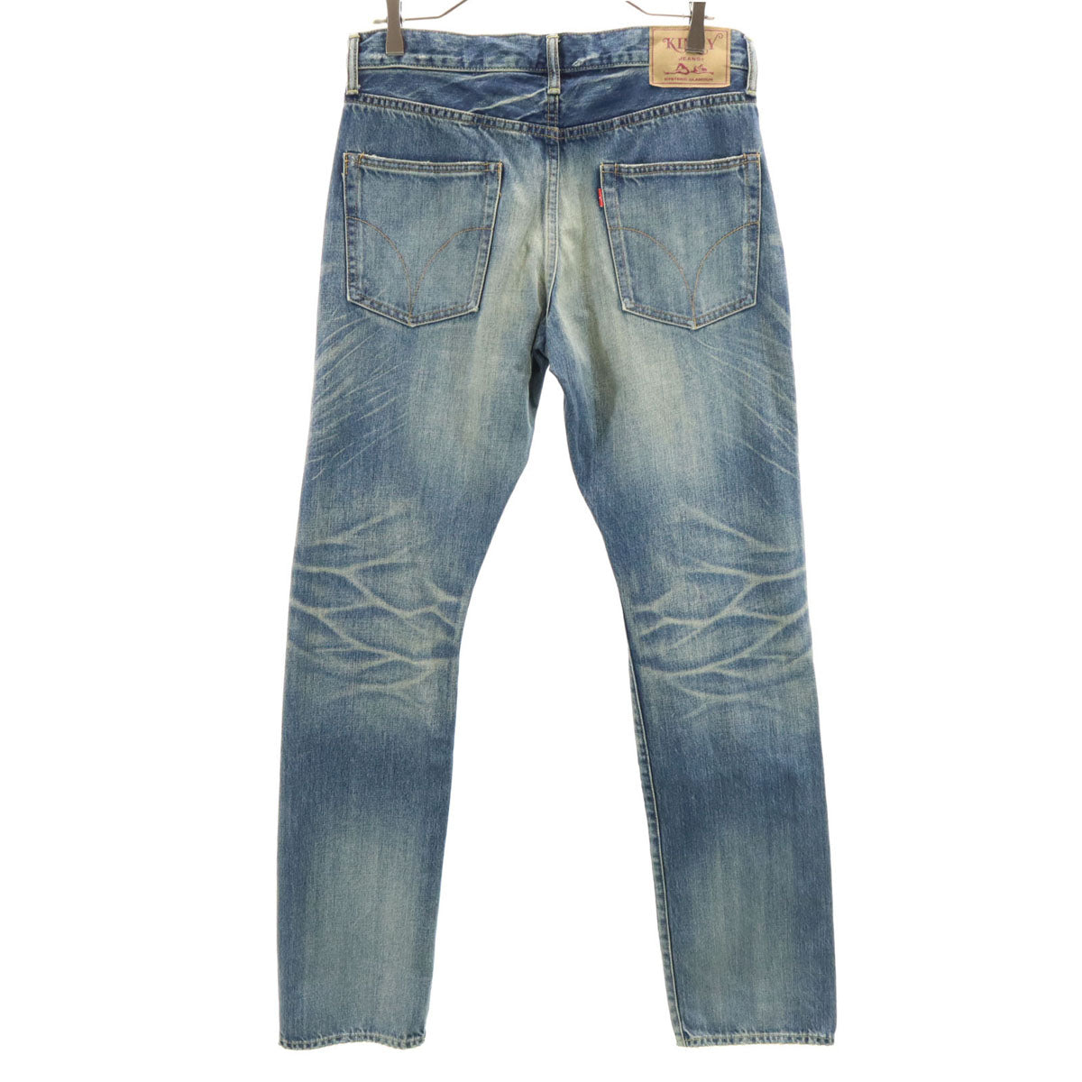 HYSTERIC GLAMOUR ヒステリックグラマー 日本製 ヴィンテージ加工 デニムパンツ W32 ウォッシュブルー ジーンズ メンズ