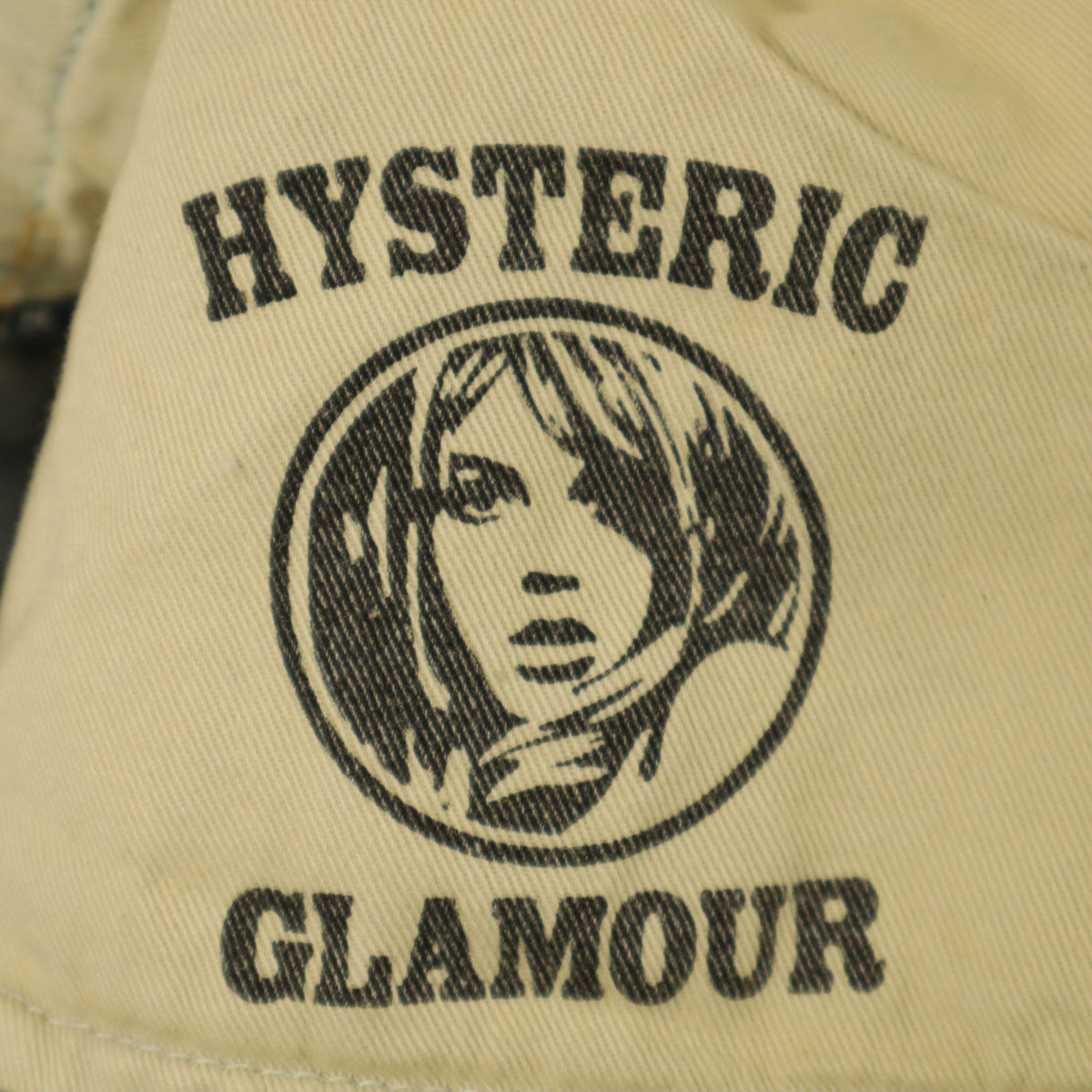 HYSTERIC GLAMOUR ヒステリックグラマー 日本製 ヴィンテージ加工 デニムパンツ W32 ウォッシュブルー ジーンズ メンズ