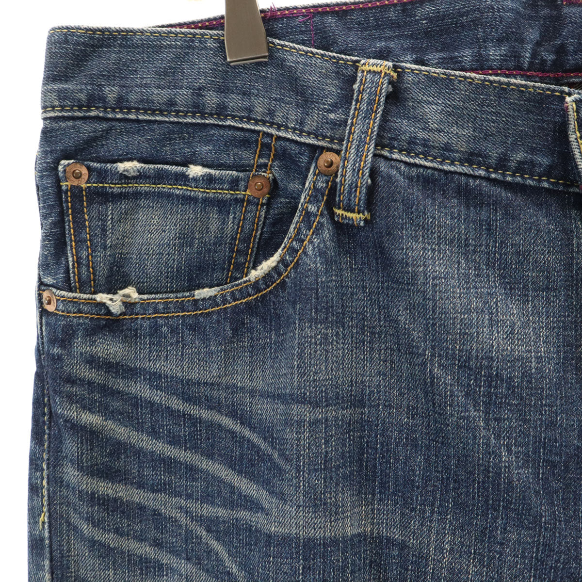 Levi's リーバイス 502 ストレートデニムパンツ W34 ジーンズ パープルパッケージ メンズ