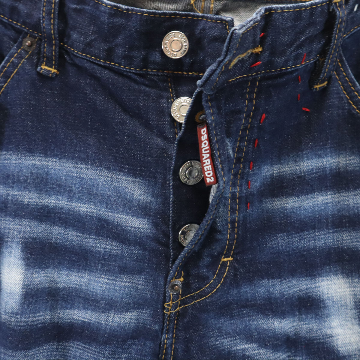 DSQUARED2 ディースクエアード イタリア製 デニムパンツ 50 インディゴブルー ジーンズ メンズ