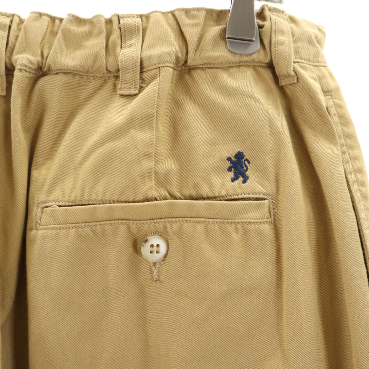 GYMPHLEX ジムフレックス チノパンツ L ベージュ メンズ