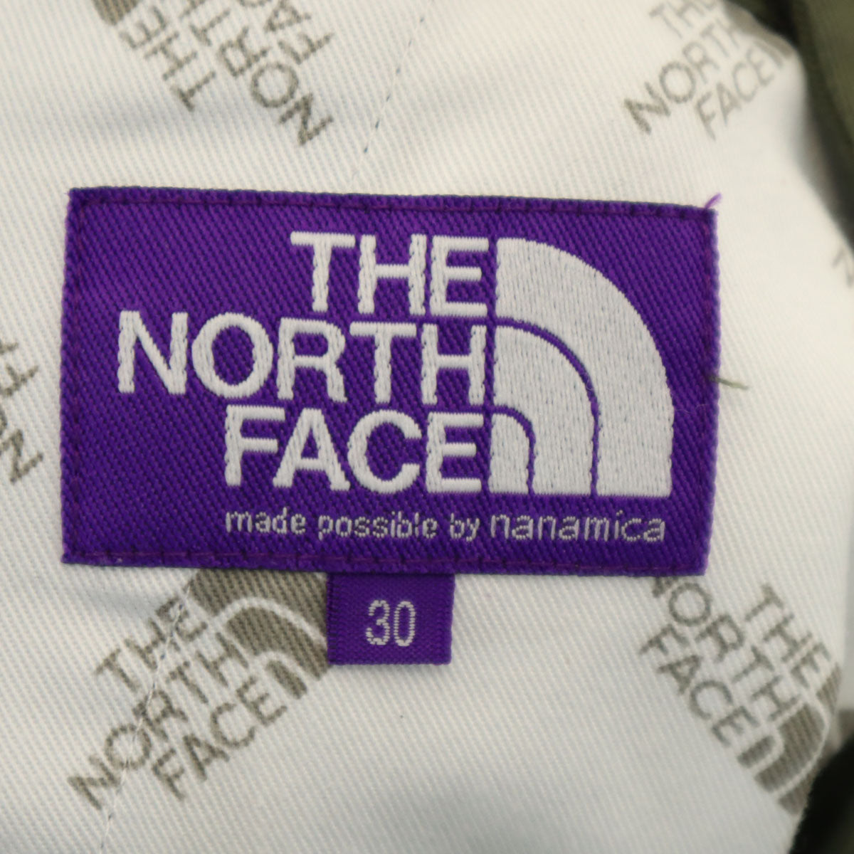 THE NORTH FACE ノースフェイス パープルレーベル ストレッチ ツイル テーパードパンツ W30 カーキ アウトドア NT5051N メンズ