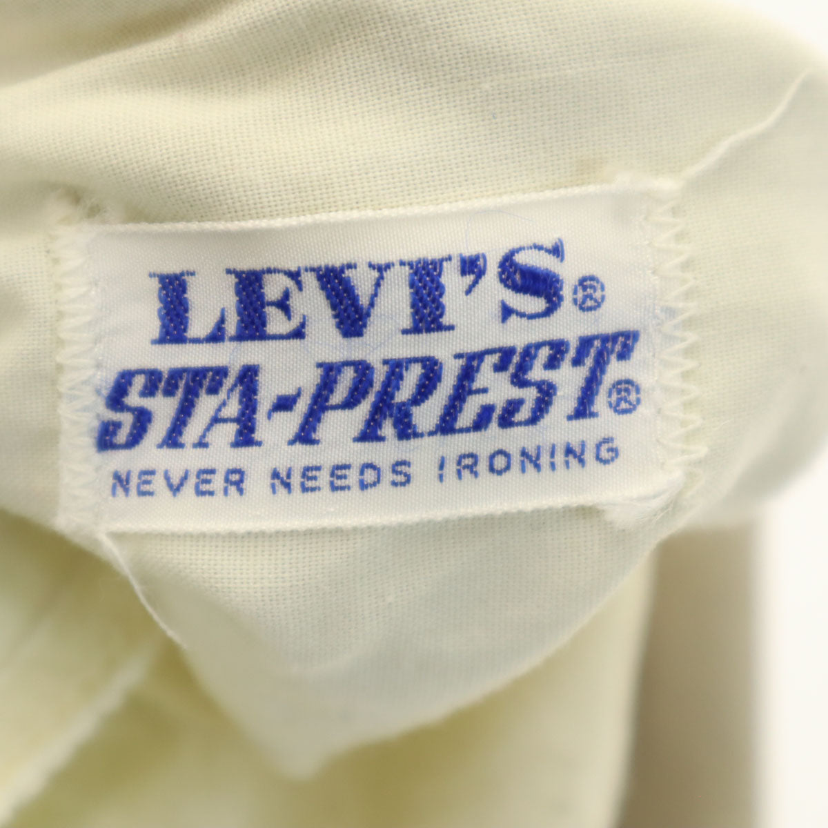 Levi's リーバイス 70s ビッグE ヴィンテージ ロングパンツ ベージュ STA-PREST スタプレ TALONジップ メンズ