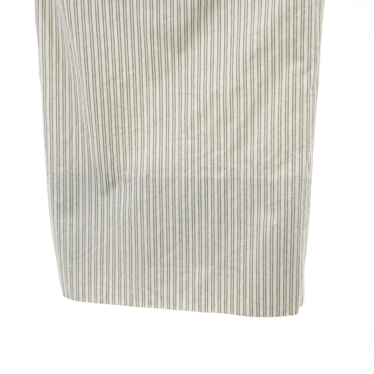 MARNI マルニ イタリア製 ストライプ柄 アンクルパンツ 44 アイボリー メンズ