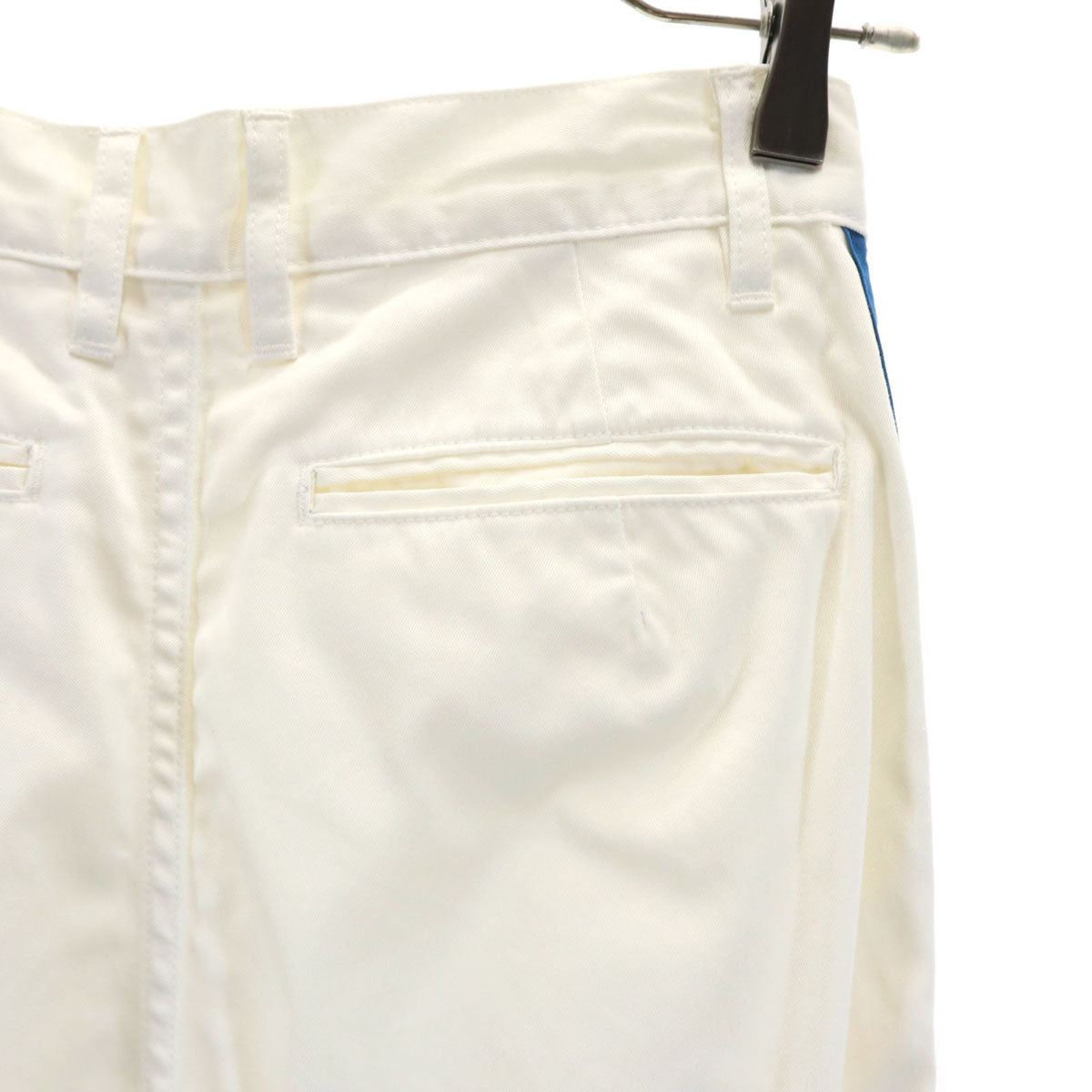 HYSTERIC GLAMOUR ヒステリックグラマー 日本製 ワイドパンツ S アイボリー サイドライン レディース