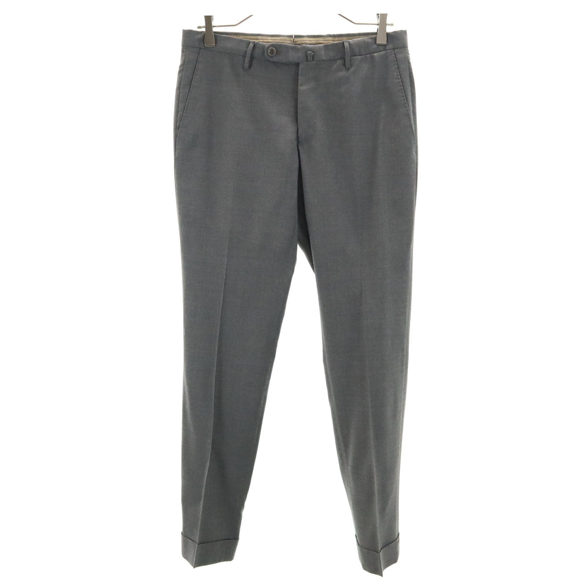 INCOTEX インコテックス ウール スラックスパンツ 44 グレー メンズ