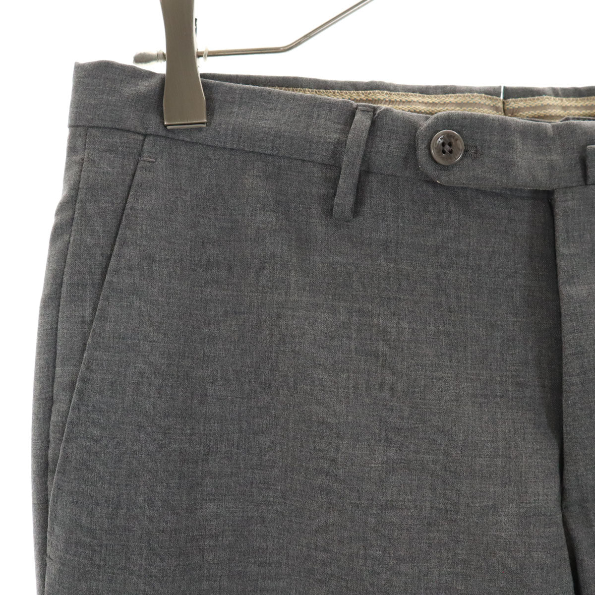 INCOTEX インコテックス ウール スラックスパンツ 44 グレー メンズ