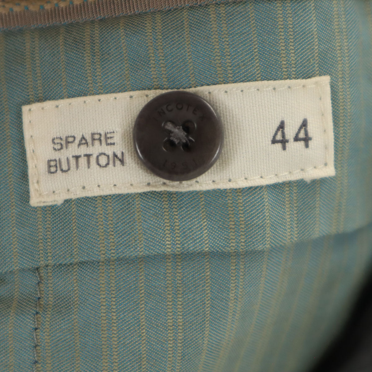 INCOTEX インコテックス ウール スラックスパンツ 44 グレー メンズ