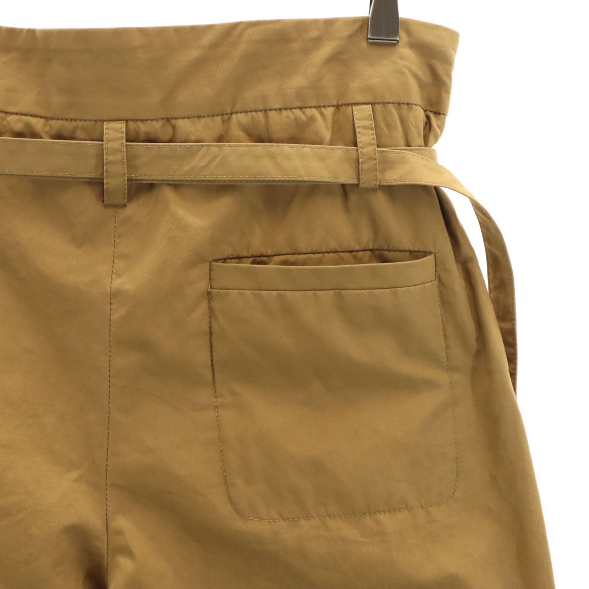 MARNI マルニ イタリア製 ハイウエスト ワイドパンツ 40 ブラウン クロップド丈 レディース