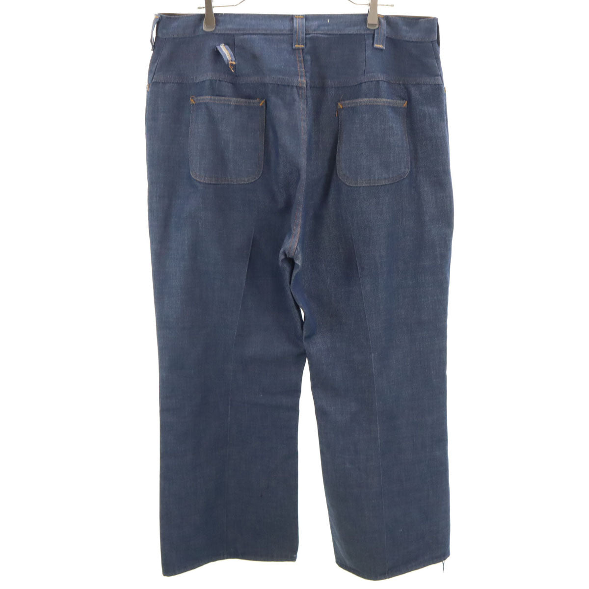 70s ヴィンテージ デニムパンツ インディゴ ジーンズ TALONジップ ビッグサイズ メンズ