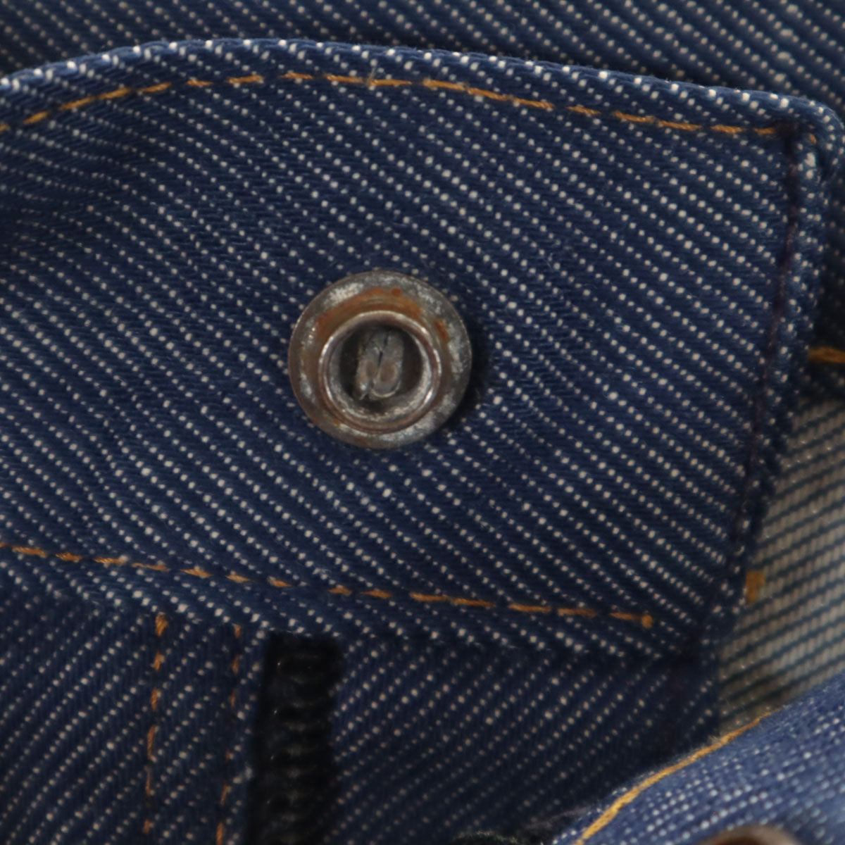 70s ヴィンテージ デニムパンツ インディゴ ジーンズ TALONジップ ビッグサイズ メンズ