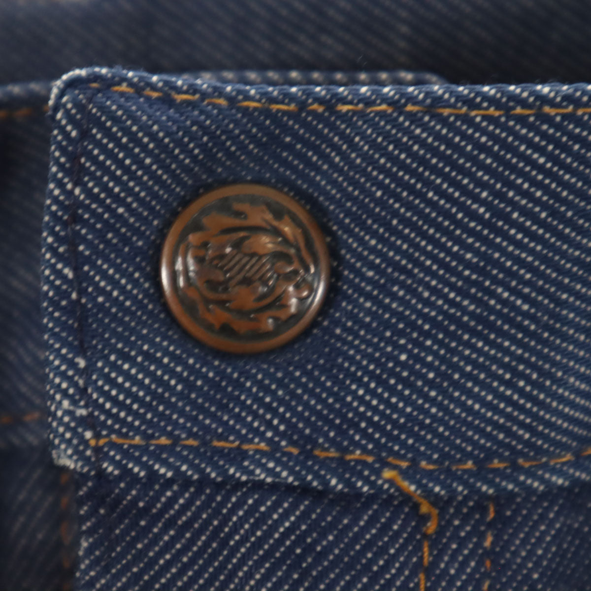 70s ヴィンテージ デニムパンツ インディゴ ジーンズ TALONジップ ビッグサイズ メンズ