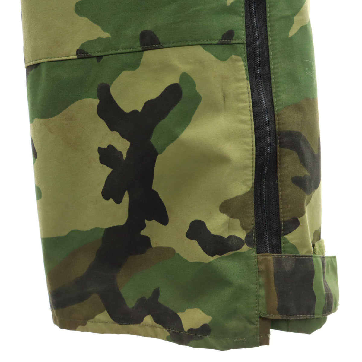 US ARMY アメリカ軍 90s ECWCS オールド DLA ウッドランドカモ ゴアテックス パンツ L カーキ 迷彩 ミリタリー メンズ