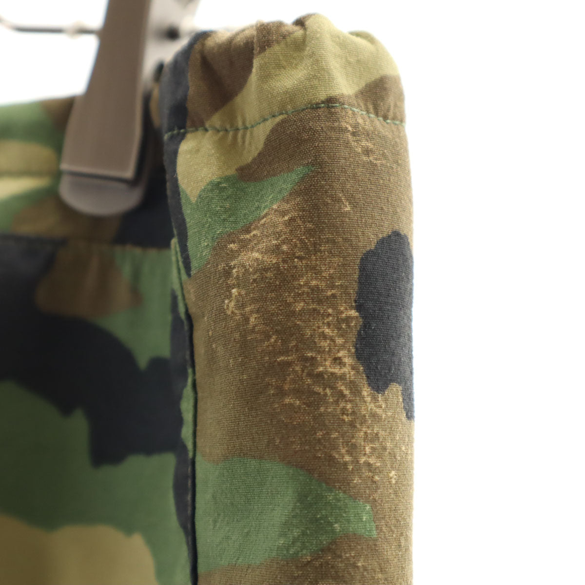 US ARMY アメリカ軍 90s ECWCS オールド DLA ゴアテックス ウッドランドカモ オーバー パンツ M カーキ 迷彩 ミリタリー メンズ