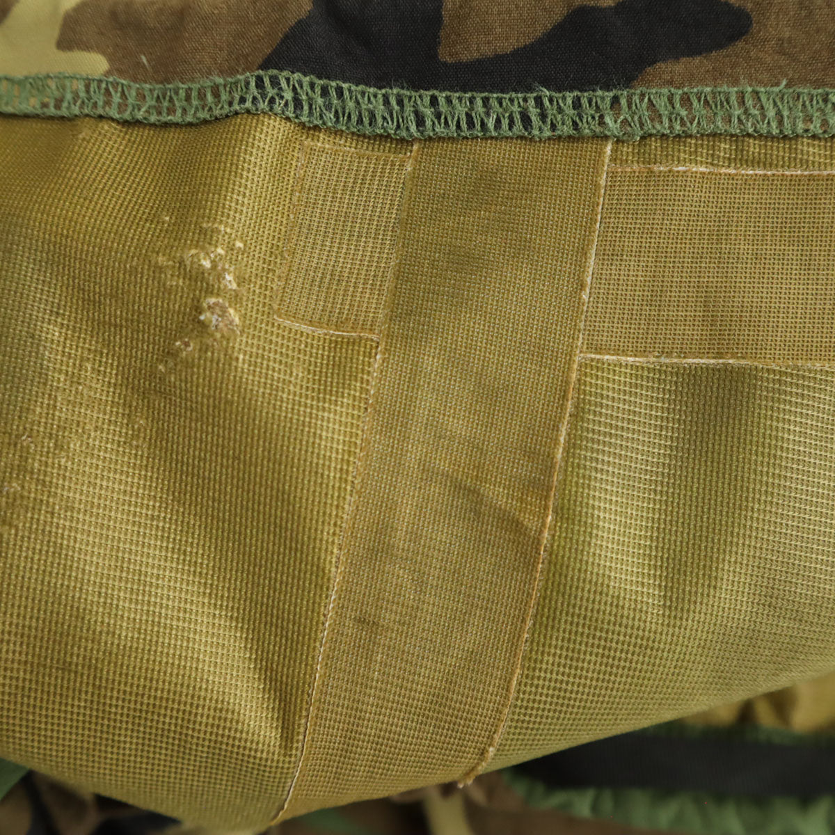 US ARMY アメリカ軍 90s ECWCS オールド DLA ゴアテックス ウッドランドカモ オーバー パンツ M カーキ 迷彩 ミリタリー メンズ