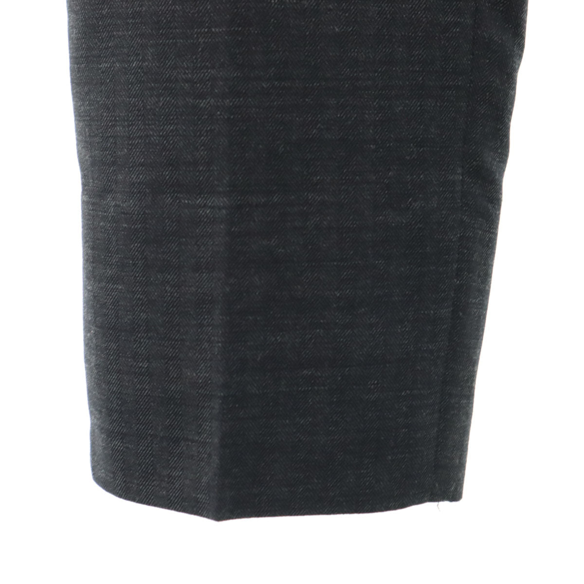 PRADA プラダ イタリア製 スラックスパンツ 48 チャコール メンズ
