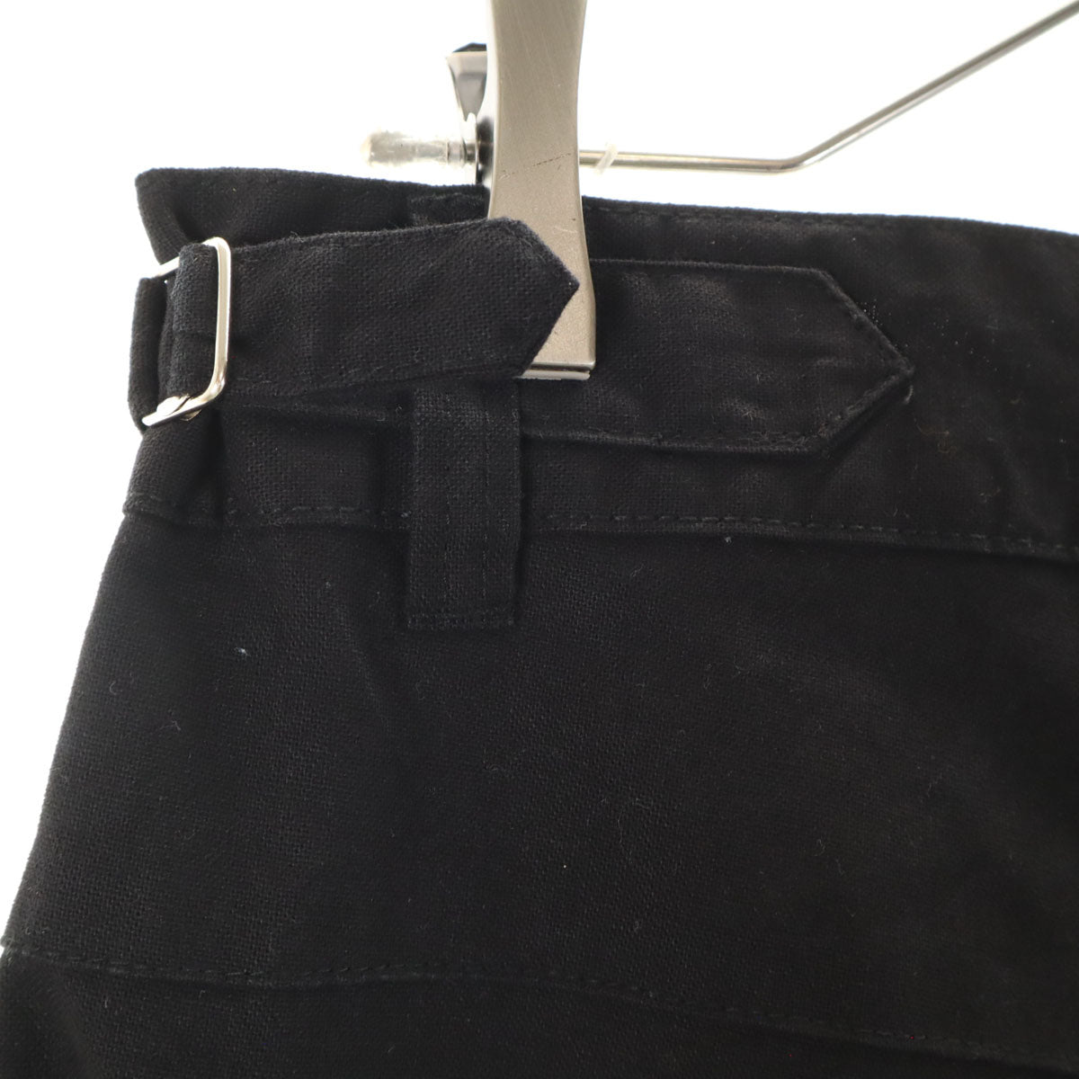 Shanhai シャンハイ コットンパンツ 52 ブラック系 ボタンフライ メンズ