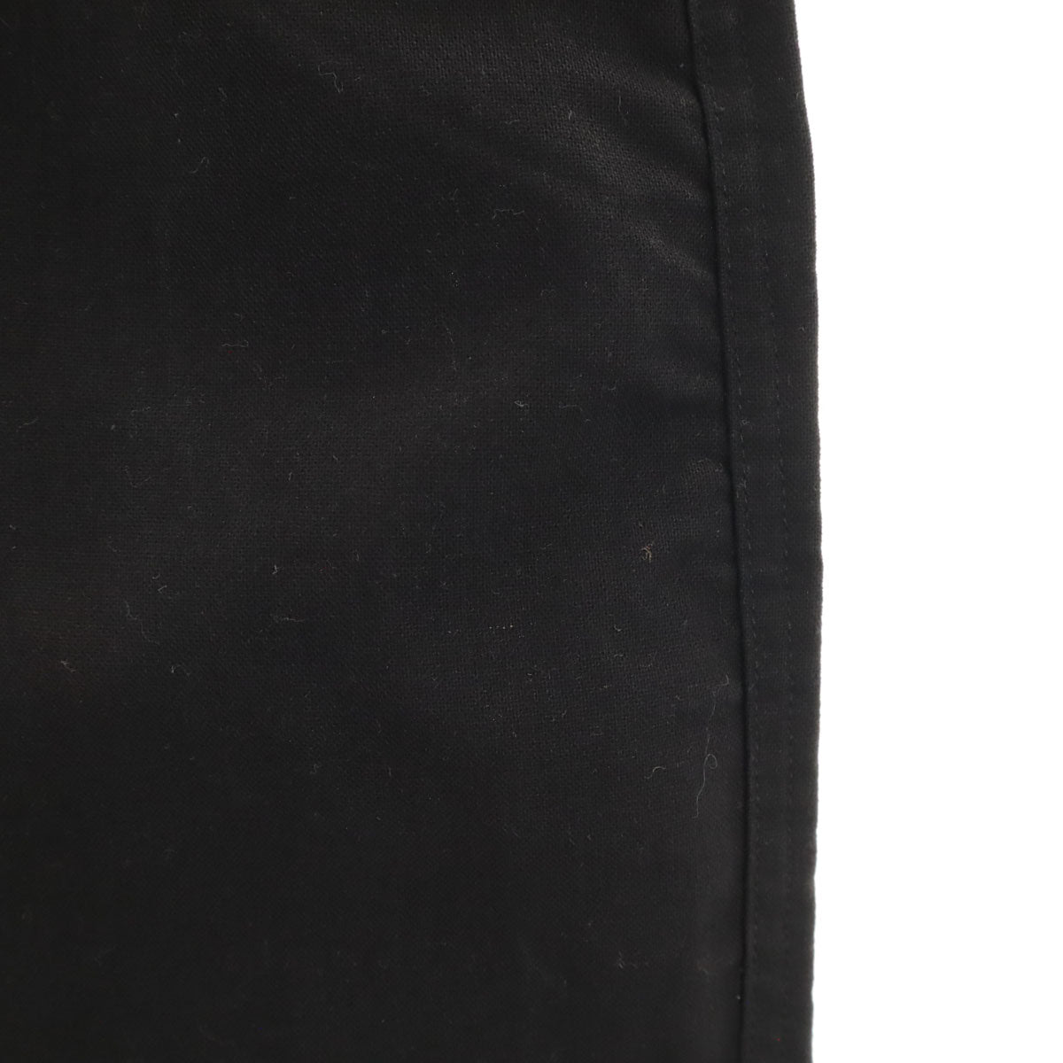 Shanhai シャンハイ コットンパンツ 52 ブラック系 ボタンフライ メンズ