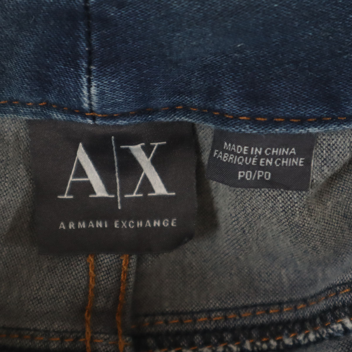 ARMANI EXCHANGE アルマーニエクスチェンジ ストレッチ スリムデニムパンツ PO ジーンズ レディース