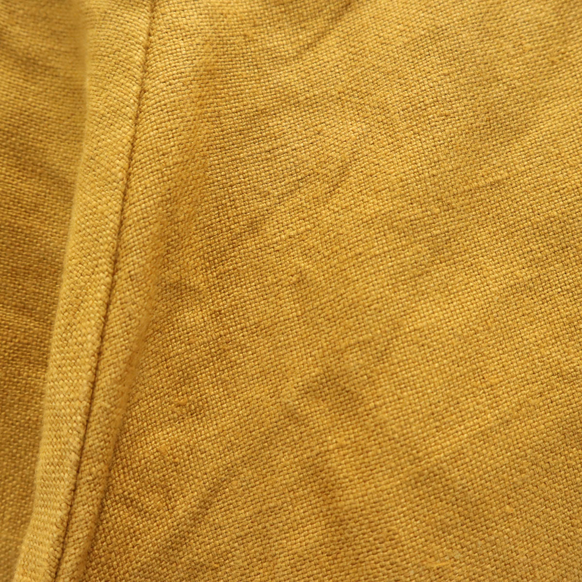 GALLEGO DESPORTES ギャレゴデスポート フランス製 リネン パンツ S マスタード系 レディース