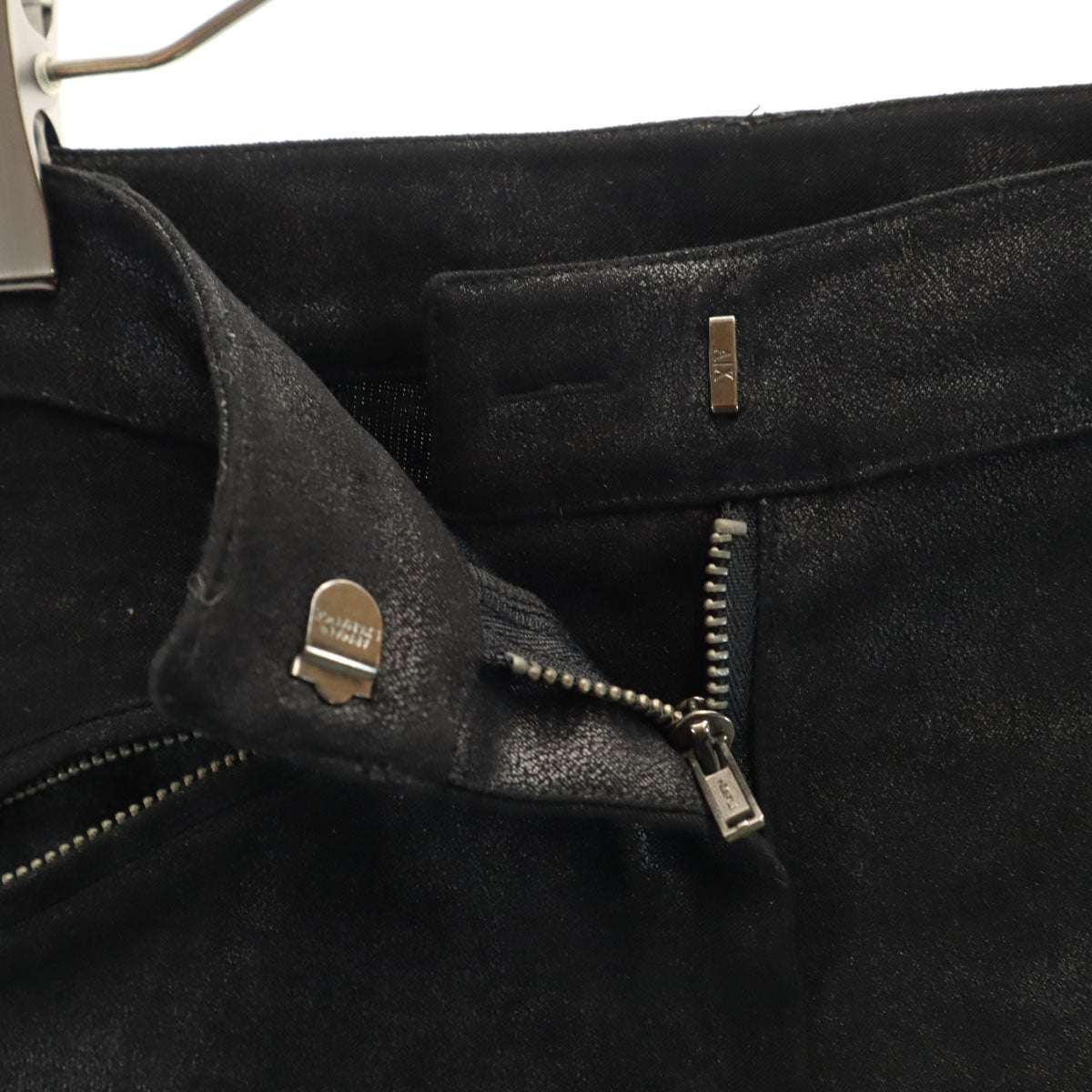 ARMANI EXCHANGE アルマーニエクスチェンジ スキニーパンツ XS ブラック レディース