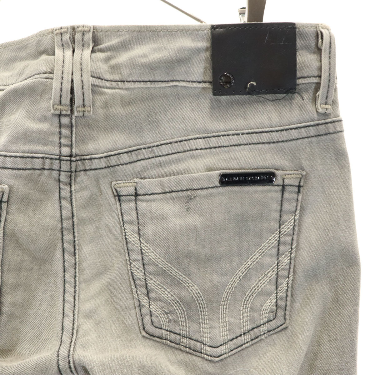 ARMANI EXCHANGE アルマーニエクスチェンジ USA製 スキニーデニムパンツ グレー系 レディース
