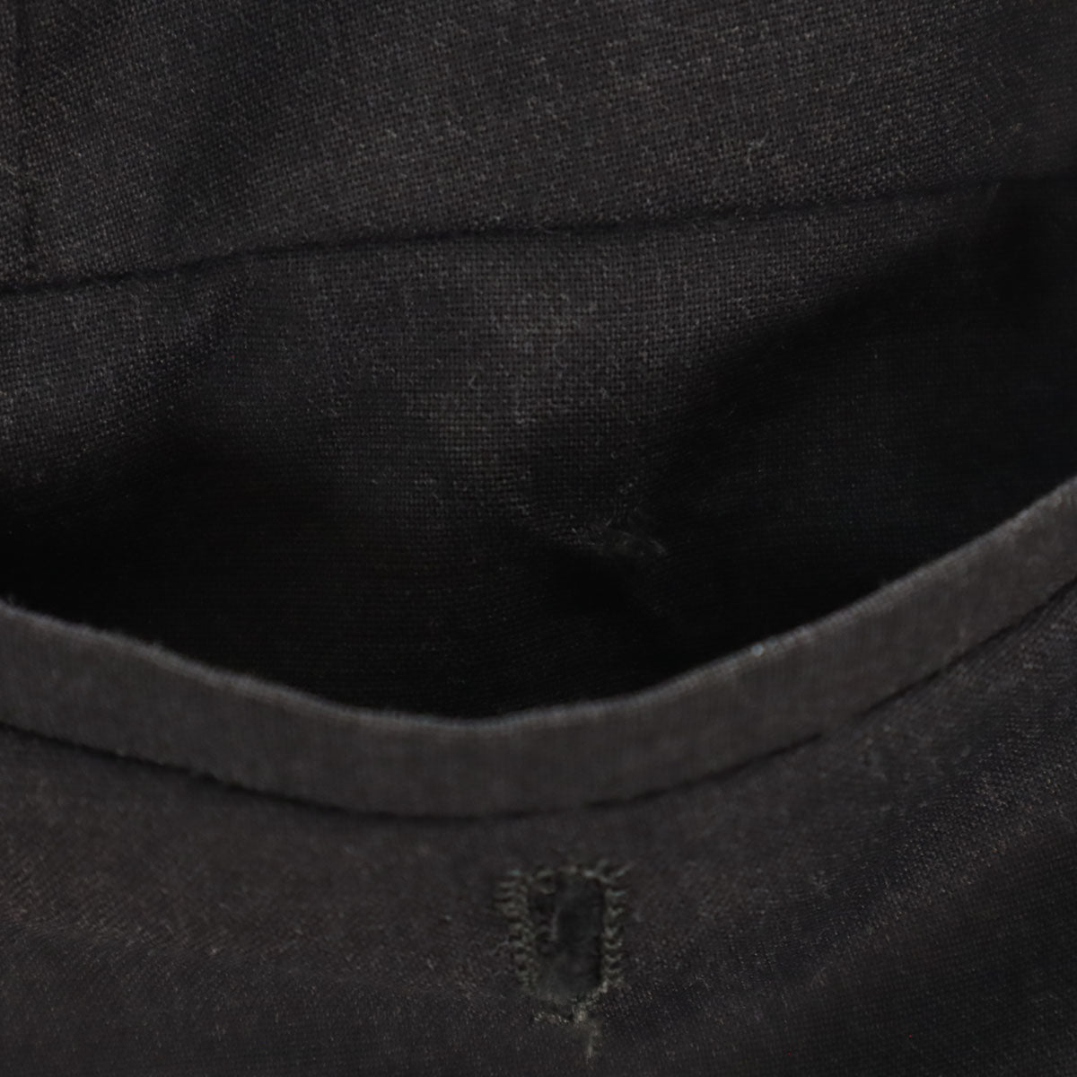 DOLCE&GABBANA ドルチェアンドガッバーナ ウールブレンド スラックスパンツ 50 黒 メンズ