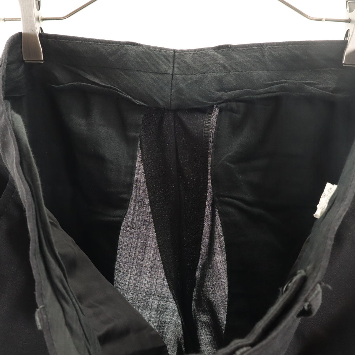 DOLCE&GABBANA ドルチェアンドガッバーナ ウールブレンド スラックスパンツ 50 黒 メンズ