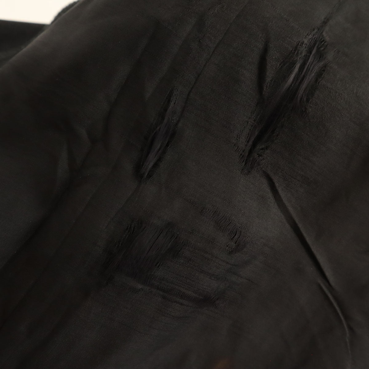 DOLCE&GABBANA ドルチェアンドガッバーナ ウールブレンド スラックスパンツ 50 黒 メンズ