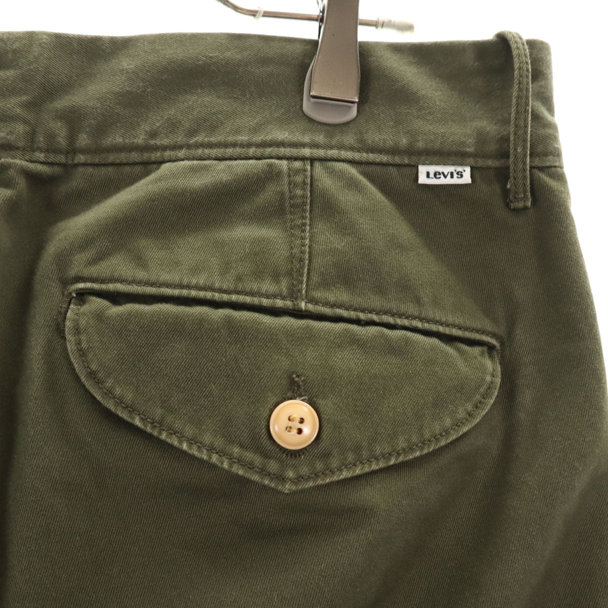 Levi's リーバイス チノパンツ W32 カーキ メンズ