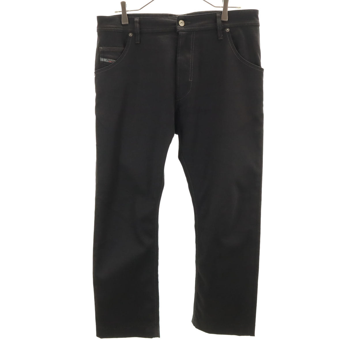 DIESEL ディーゼル ストレッチ パンツ W33 黒 メンズ