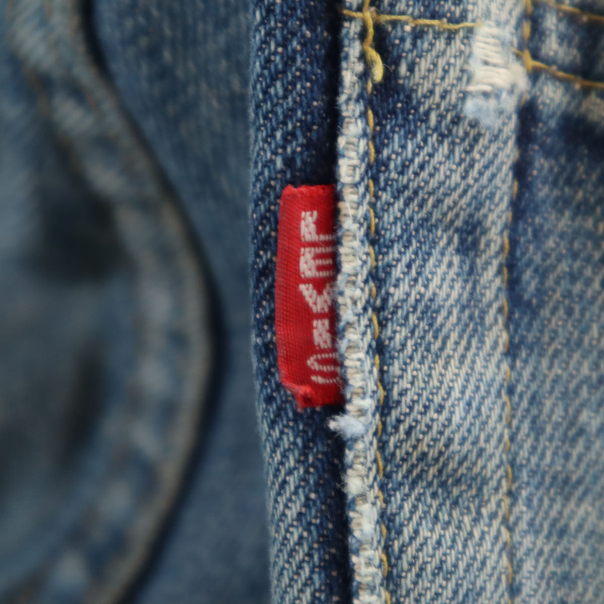 Levi's リーバイス 90s 702 赤耳 ビッグE 日本製 オールド デニムパンツ w31 ブルー系 ジーンズ 隠しリベット メンズ