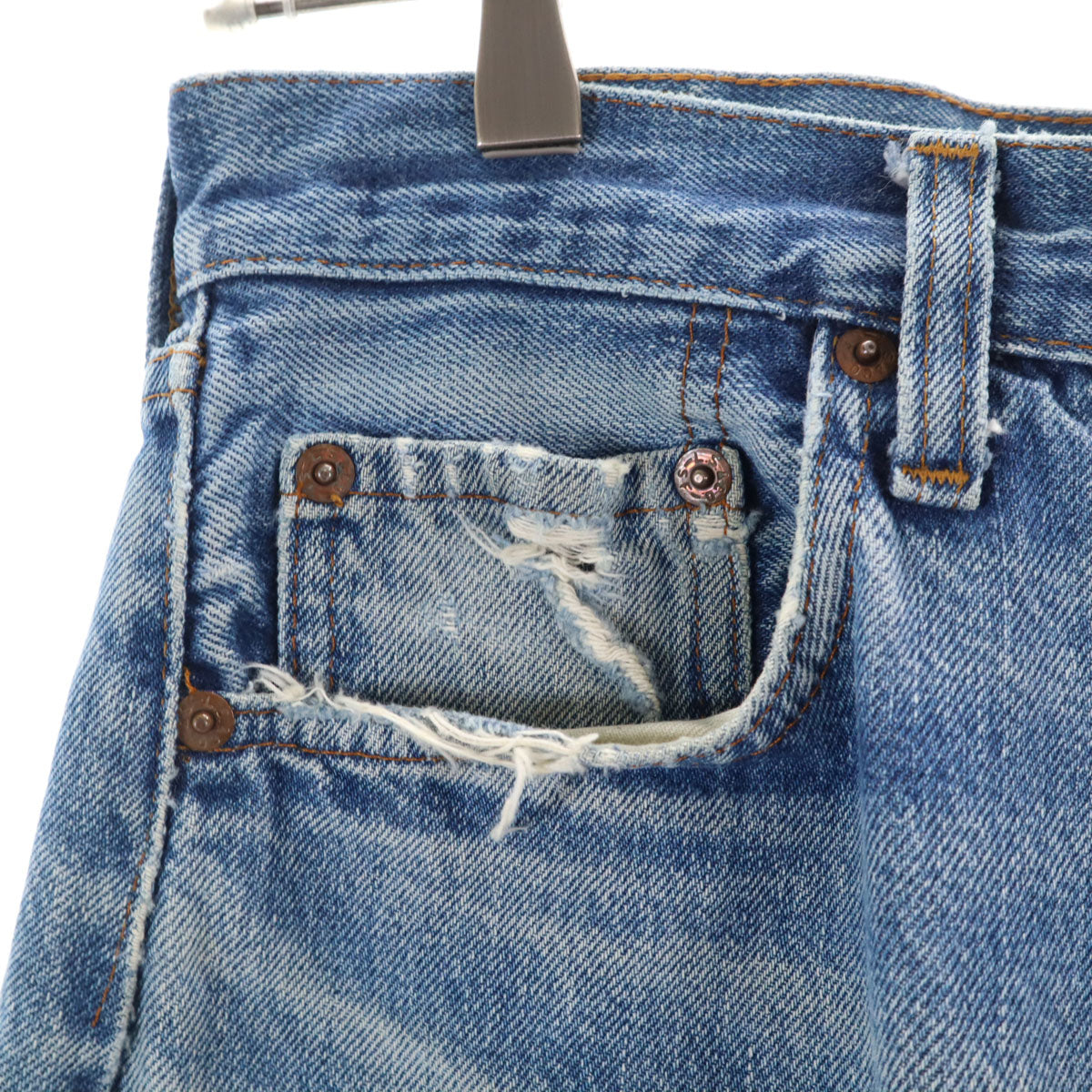 Levi's リーバイス 80s 501 赤耳 ヴィンテージ デニムパンツ ブルー系 ジーンズ 隠しリベット メンズ