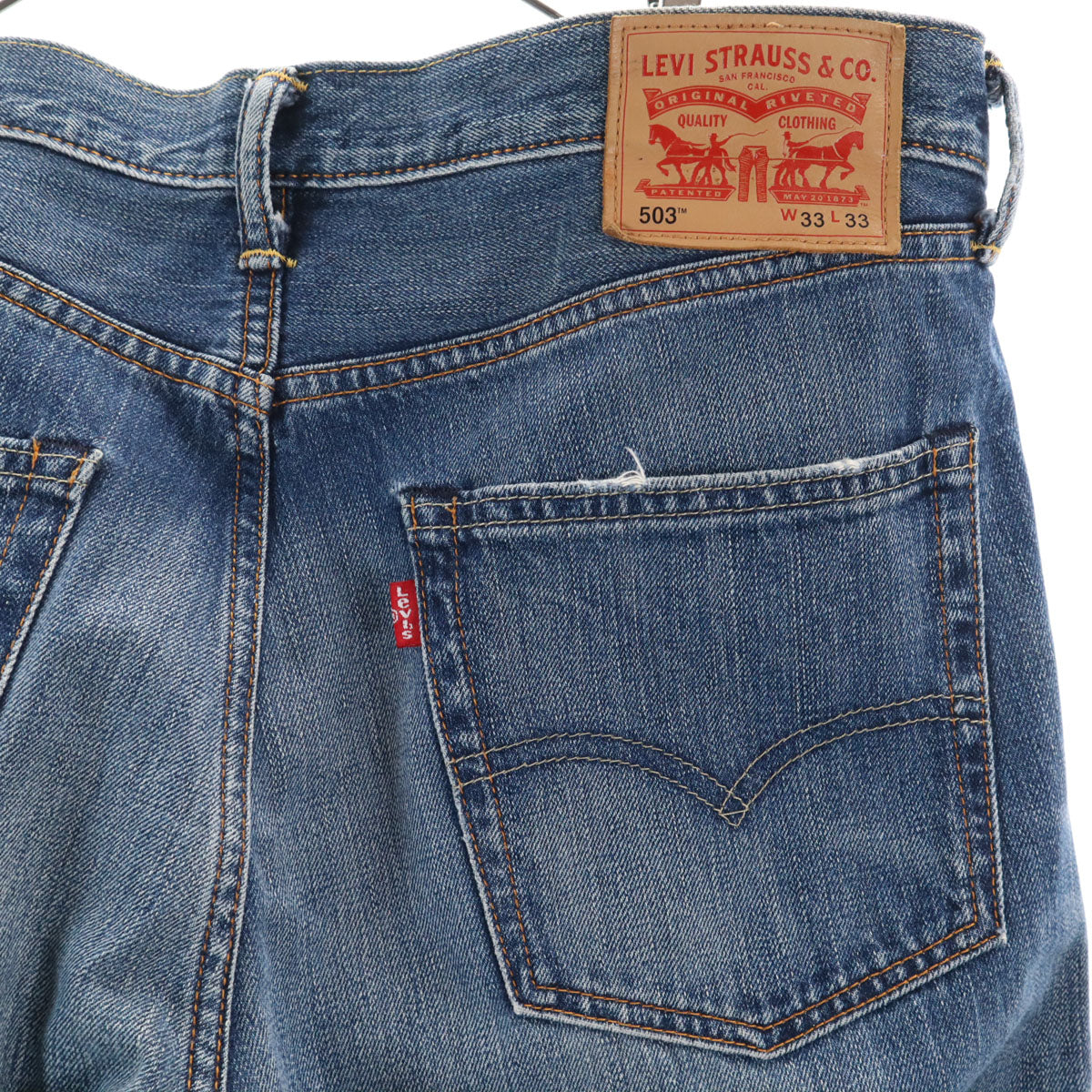 Levi's リーバイス 503 デニムパンツ w33 ブルー系 ジーンズ メンズ