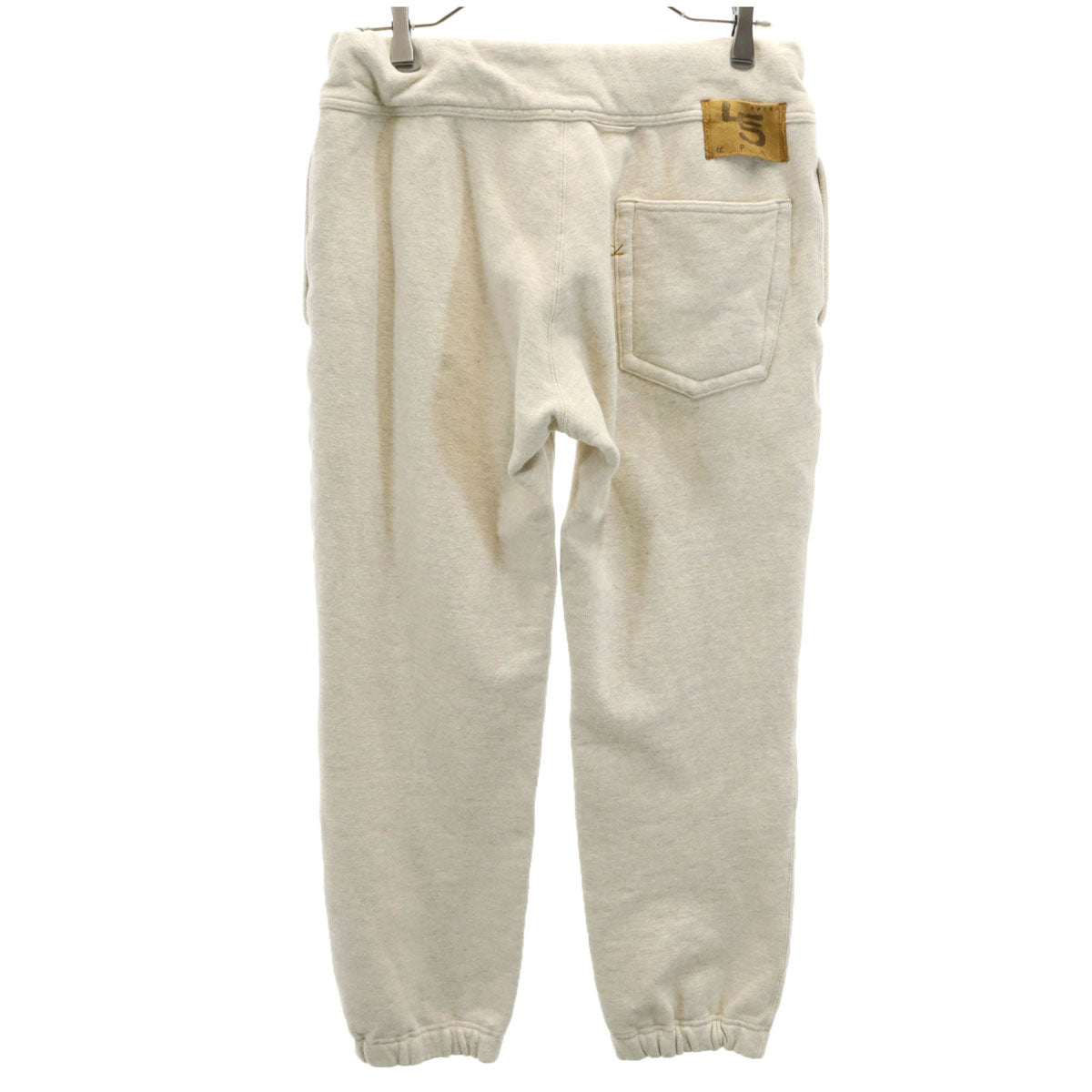 未使用 45R フォーティーファイブアール スウェットパンツ 1 ベージュ 裏起毛 メンズ