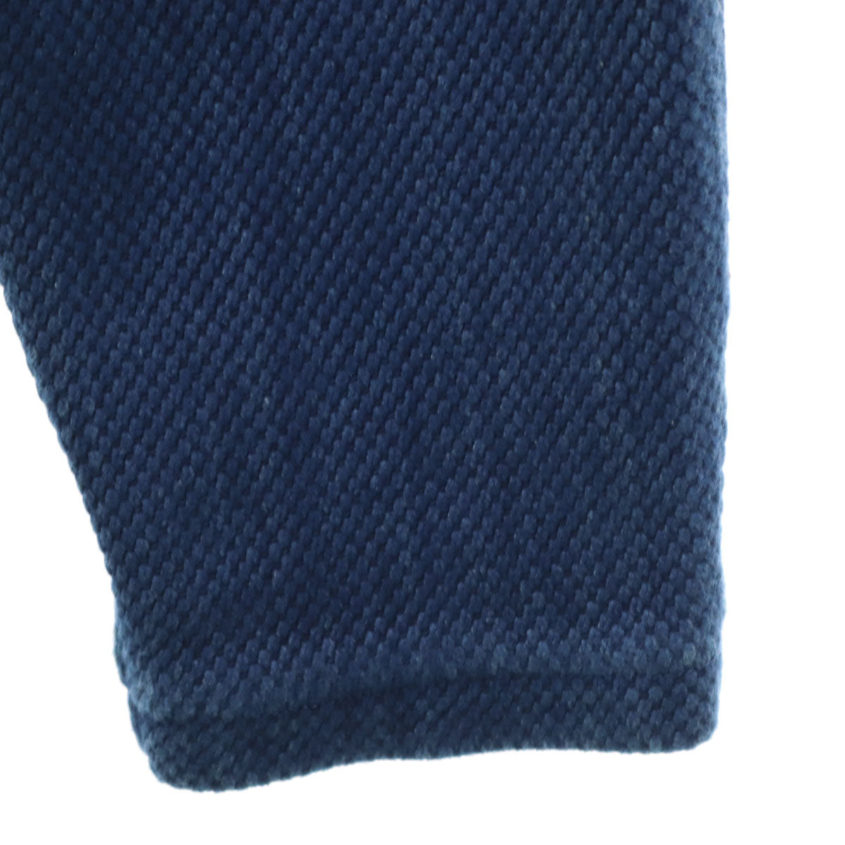 PORTER CLASSIC ポータークラシック 日本製 刺し子 クロップドパンツ S インディゴ メンズ