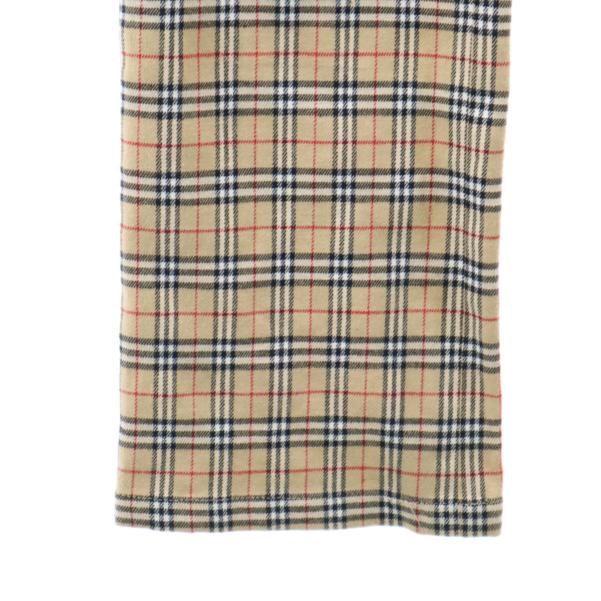 Burberrys Blue label バーバリーズブルーレーベル 90s オールド ノバチェック柄 ロングパンツ 36 ベージュ 三陽商会 レディース