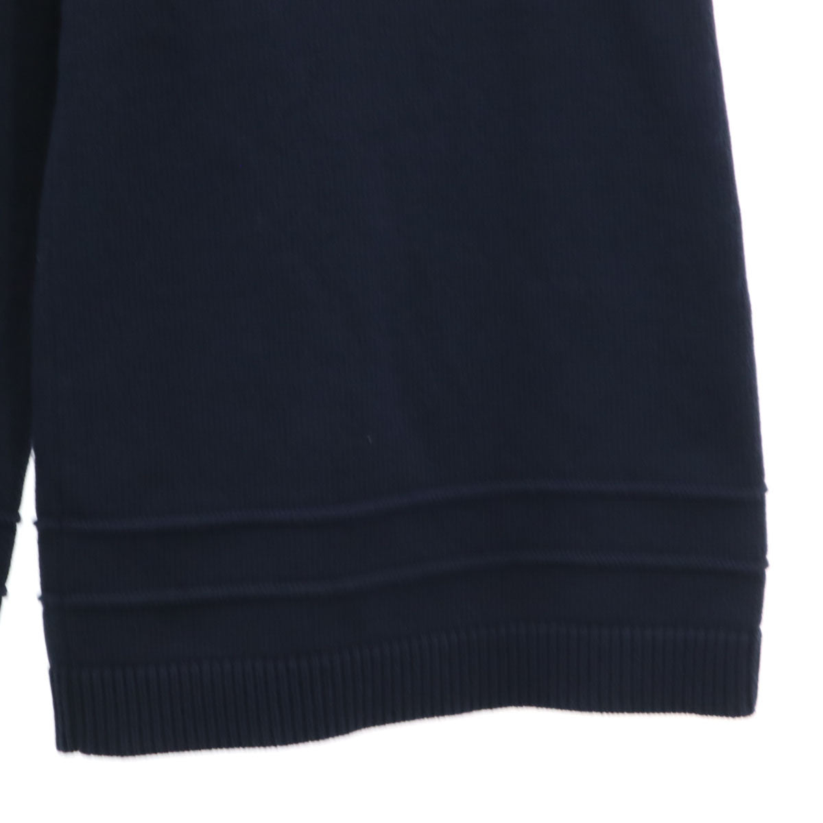 FOXEY NEW YORK フォクシーニューヨーク 日本製 ニット ワイドパンツ 42 ネイビー レディース