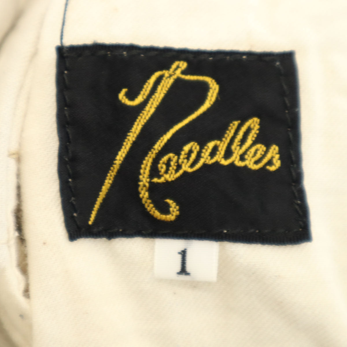 Needles ニードルズ 日本製 ヒザデル コーデュロイパンツ 1 ベージュ メンズ