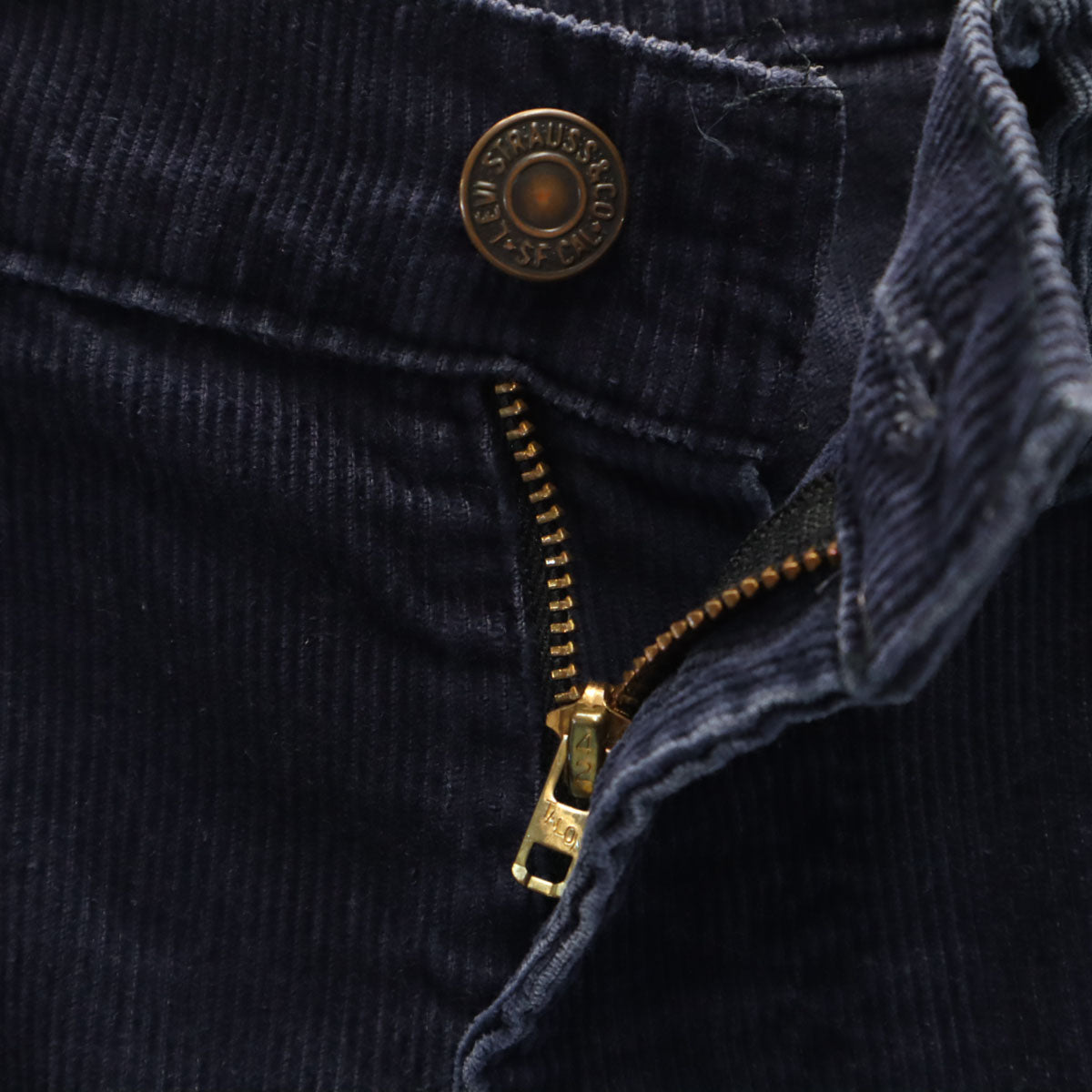 Levi's リーバイス 80s ヴィンテージ 646 42タロン コーデュロイ ブーツカットパンツ W31 ネイビー メンズ