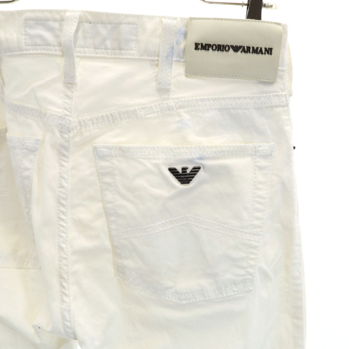 Emporio Armani エンポリオアルマーニ スキニーパンツ W29 白 JEANS ストレッチ メンズ