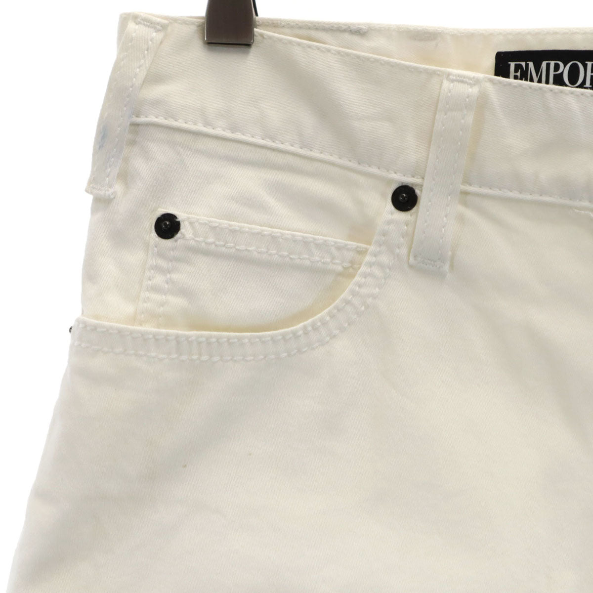 Emporio Armani エンポリオアルマーニ スキニーパンツ W29 白 JEANS ストレッチ メンズ