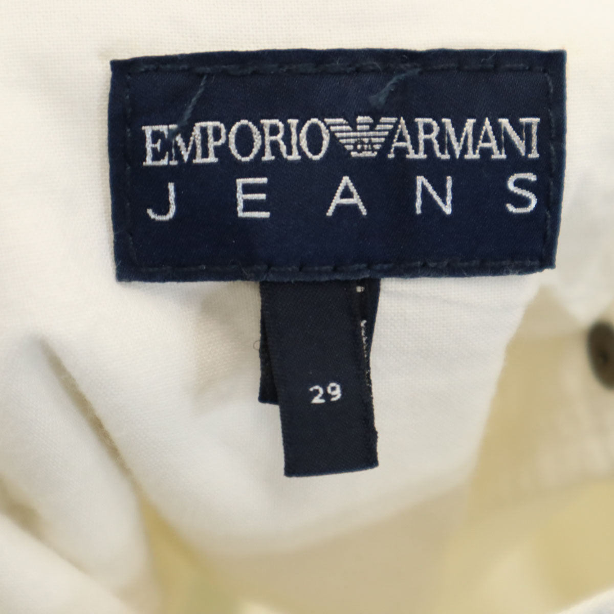 Emporio Armani エンポリオアルマーニ スキニーパンツ W29 白 JEANS ストレッチ メンズ